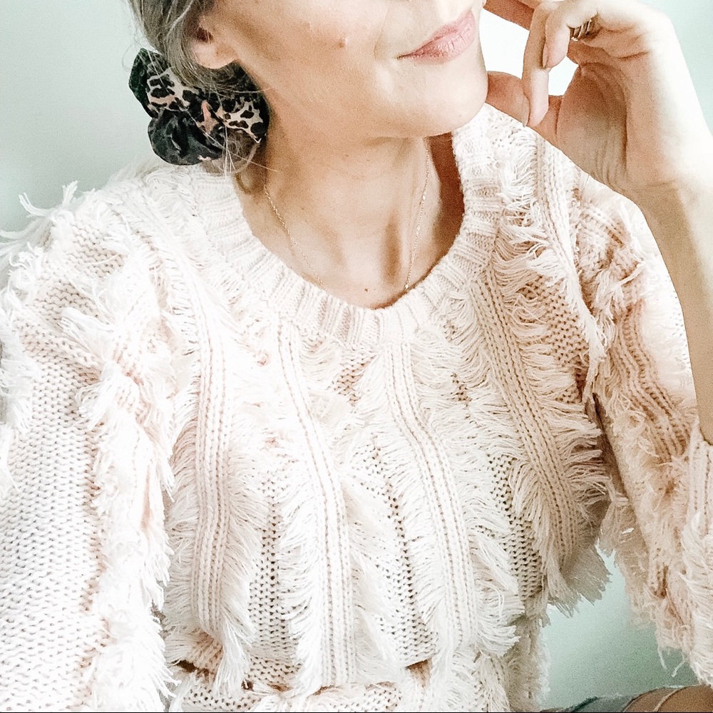 ICHI Fringe sweater - Picture 3 of 7